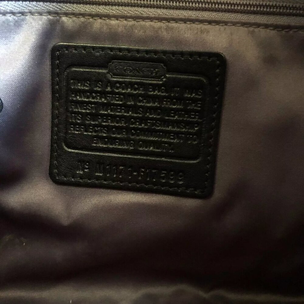 COACH Ashley Signature Purse Convertible Crossbody Shoulder Bag Monogram F17599 - Picture 10 of 11